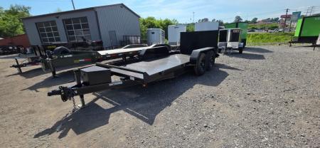 New 2026 P & T Trailers 14K 82X16 SCISSOR LIFT Equipment Trailer