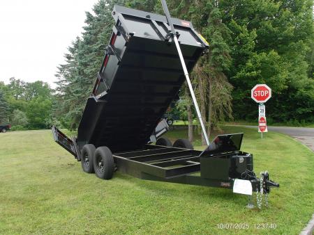 New 2026 Force 7X14 Dump Trailer , 14,000 lb. GVWR Dump Trailer