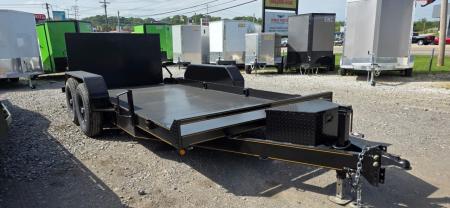New 2026 P & T Trailers 14K 82X16 SCISSOR LIFT Equipment Trailer