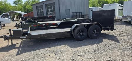 New 2026 P & T Trailers 14K 82X16 SCISSOR LIFT Equipment Trailer