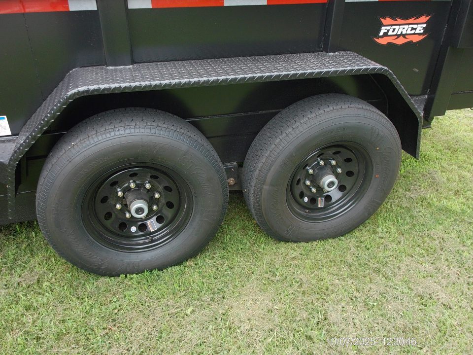 New 2026 Force 7X14 Dump Trailer , 14,000 lb. GVWR Dump Trailer