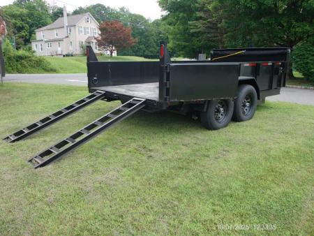 New 2026 Force 7X14 Dump Trailer , 14,000 lb. GVWR Dump Trailer