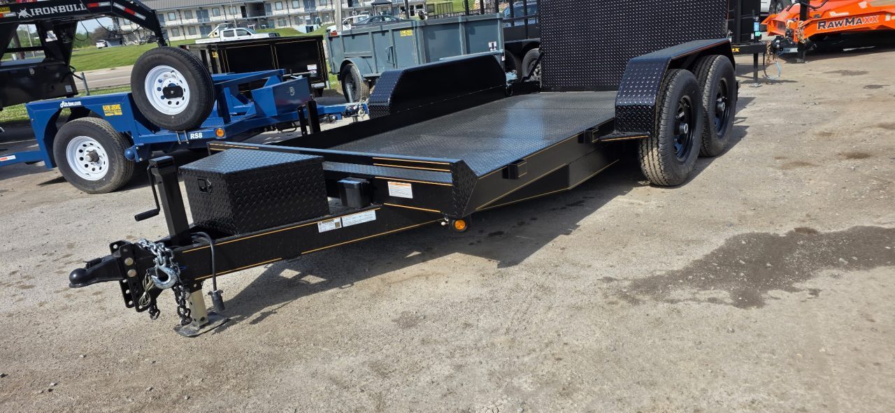 New 2026 P & T Trailers 14K 77X14 SCISSOR LIFT Equipment Trailer