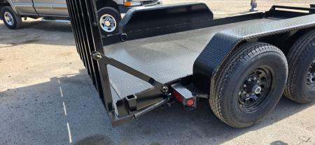 New 2026 P & T Trailers 14K 77X14 SCISSOR LIFT Equipment Trailer
