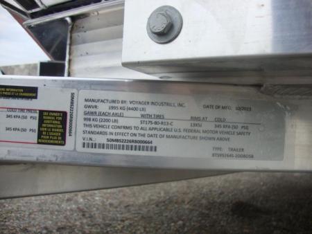 New 2024 Bear Track Snowmobile Snowmobile Trailer