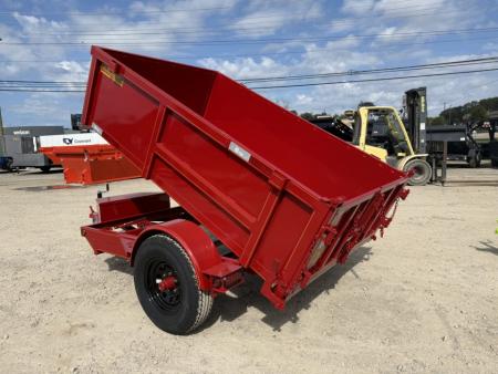 New 2026 P & T Trailers 5K 5X8 DUMP Dump Trailer