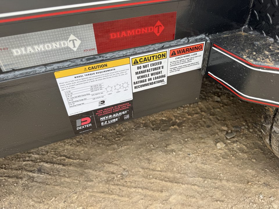New 2026 Diamond T 8320SKP1406TD-7854 Tilt Trailer