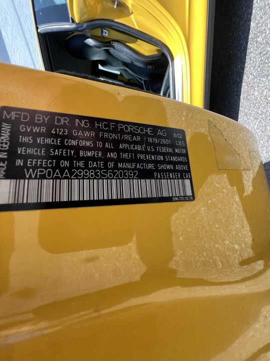 Used 2003 Porsche 911 Carrera 4S
