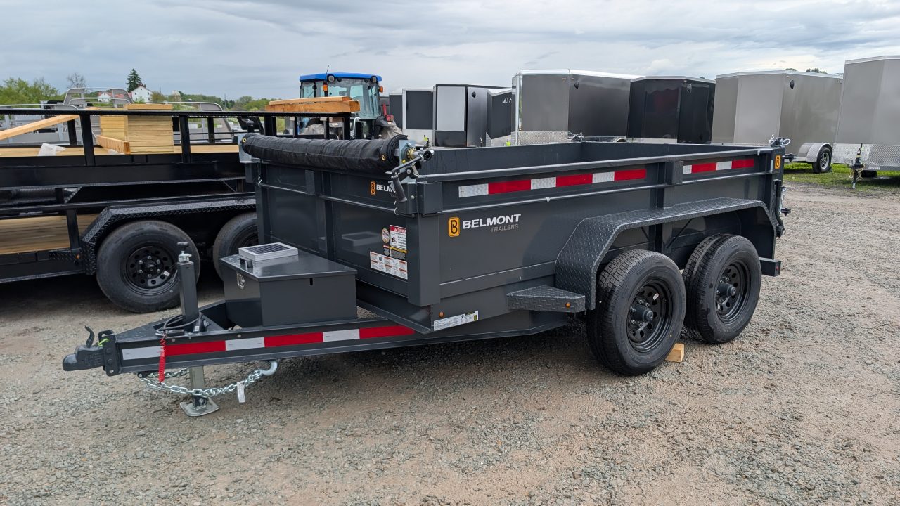 New 2026 Belmont 6x10 Lo Pro Equipment Dump w/ 3 Way Gate