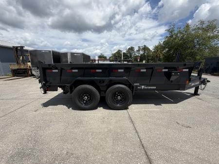 New 2026 Hillcrest Trailers 14K 7X14X24  Dump Trailer