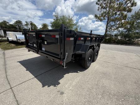New 2026 Hillcrest Trailers 14K 7X14X24  Dump Trailer