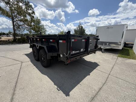 New 2026 Hillcrest Trailers 14K 7X14X24  Dump Trailer