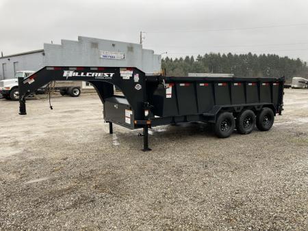 New 2026 Hillcrest 16' Gooseneck Dump Trailer