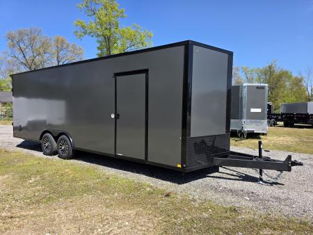 New 2026 Formula Trailers 8.5X24 SCREWLESS EXTERIOR BLACKOUT 7' INSIDE 10K GVWR Cargo / Enclosed Trailer