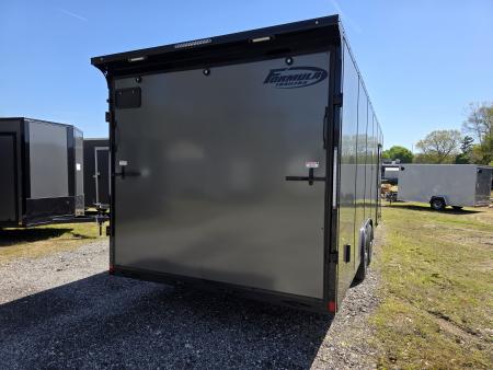 New 2026 Formula Trailers 8.5X24 SCREWLESS EXTERIOR BLACKOUT 7' INSIDE 10K GVWR Cargo / Enclosed Trailer