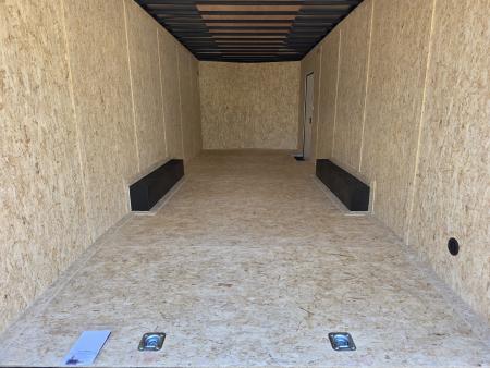 New 2026 Formula Trailers 8.5X24 SCREWLESS EXTERIOR BLACKOUT 7' INSIDE 10K GVWR Cargo / Enclosed Trailer