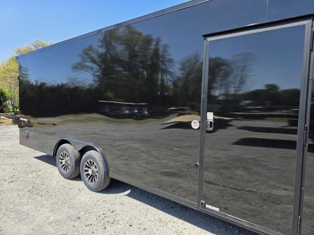 New 2026 Formula Trailers 8.5X24 SCREWLESS EXTERIOR BLACKOUT 7' INSIDE 10K GVWR Cargo / Enclosed Trailer