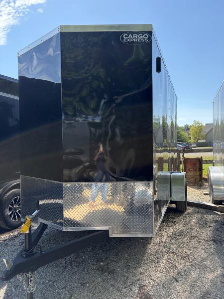New 2026 Cargo Express 6 x 12 EX DLX Flat Top V-Nose 3K Cargo / Enclosed Trailer