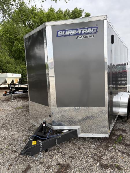 New 2026 Sure-Trac 7 x 14 Pro Series Enclosed Wedge TA 7K Cargo / Enclosed Trailer