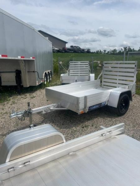 New 2027 Aluma 4'6x8 548ESA-S Utility Trailer