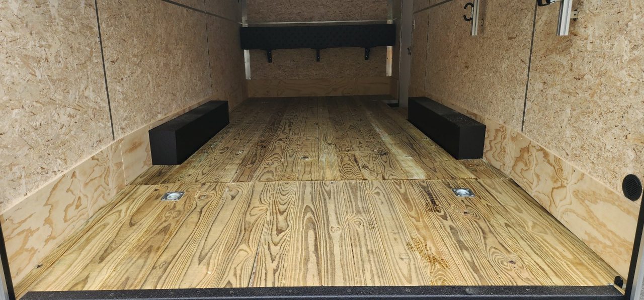 New 8.5 x 20 Sure-Trac Landscape Pro Enclosed Round Top Cargo Trailer 10k