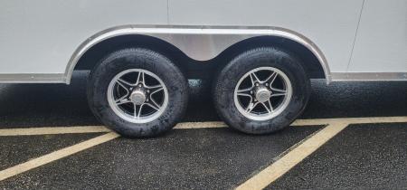 New 8.5 x 20 Sure-Trac Landscape Pro Enclosed Round Top Cargo Trailer 10k