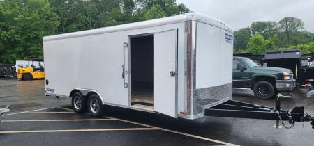 New 8.5 x 20 Sure-Trac Landscape Pro Enclosed Round Top Cargo Trailer 10k