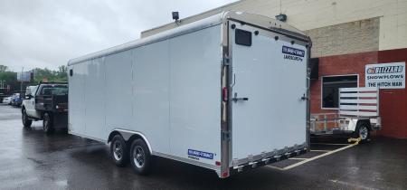 New 8.5 x 20 Sure-Trac Landscape Pro Enclosed Round Top Cargo Trailer 10k