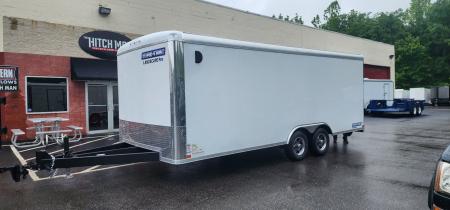 New 8.5 x 20 Sure-Trac Landscape Pro Enclosed Round Top Cargo Trailer 10k