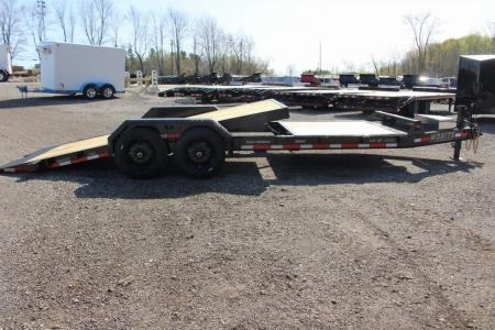 New 2026 Moritz 7' x 16' + 6' Low Pro - Gravity Tilt - Tilt Trailer - 16000# GVW