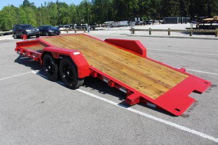 New 2026 Moritz 7' x 16' + 6' Low Pro - Gravity Tilt - Tilt Trailer - 16000# GVW