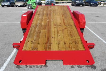 New 2026 Moritz 7' x 16' + 6' Low Pro - Gravity Tilt - Tilt Trailer - 16000# GVW