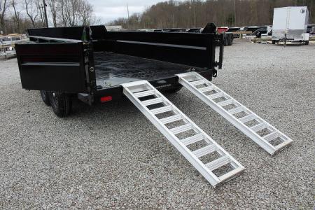 New 2026 Moritz 6' 10" x 14' Heavy Commercial DLH Series Dump Trailer - 14000# GVW