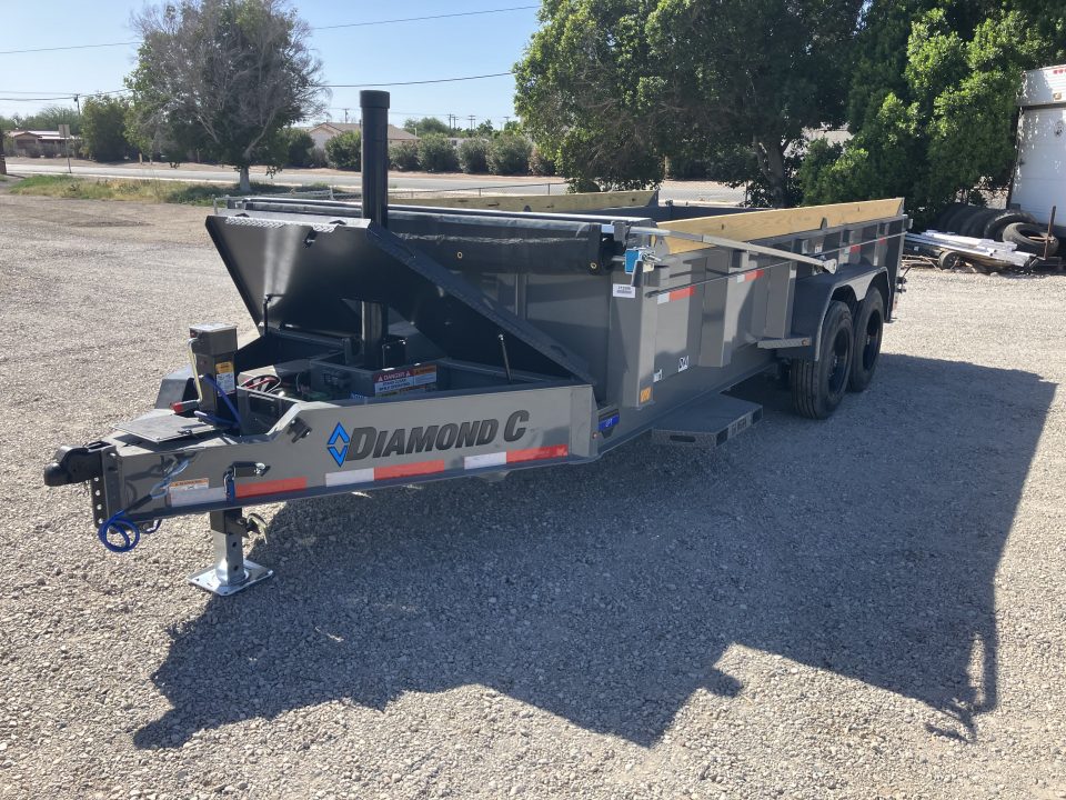 New 2026 Diamond C Trailers LPT 207 16X82X24 Dump Trailer