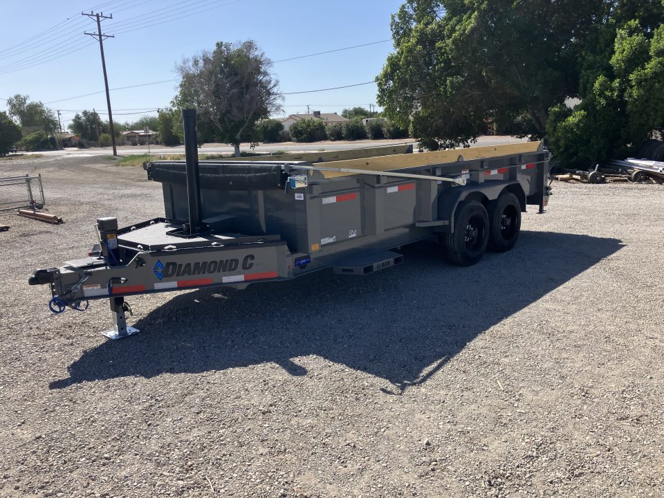 New 2026 Diamond C Trailers LPT 207 16X82X24 Dump Trailer