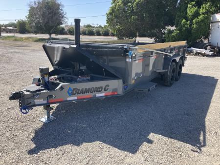 New 2026 Diamond C Trailers LPT 207 16X82X24 Dump Trailer