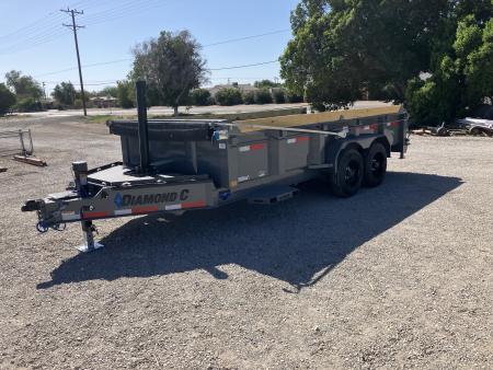 New 2026 Diamond C Trailers LPT 207 16X82X24 Dump Trailer