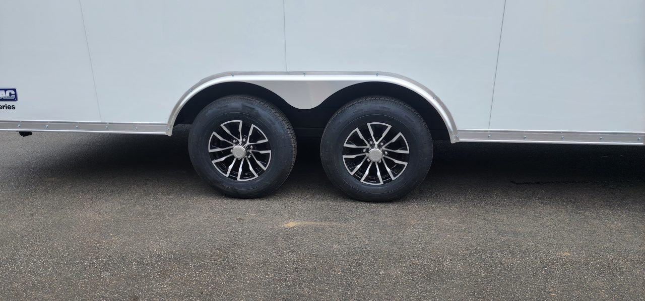 New 8.5 x 20 Sure-Trac Landscape Pro Enclosed Round Top Cargo Trailer 10k