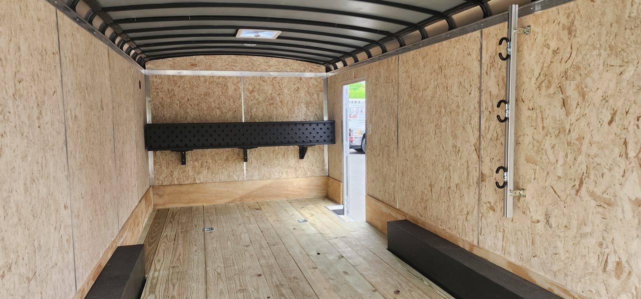 New 8.5 x 20 Sure-Trac Landscape Pro Enclosed Round Top Cargo Trailer 10k