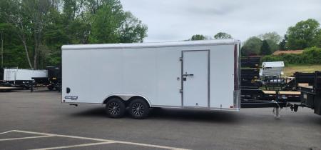 New 8.5 x 20 Sure-Trac Landscape Pro Enclosed Round Top Cargo Trailer 10k