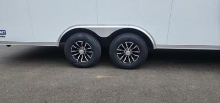 New 8.5 x 20 Sure-Trac Landscape Pro Enclosed Round Top Cargo Trailer 10k