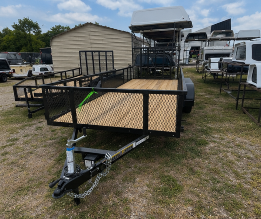 New 2026 CARRY-ON 6X16GWHS2BRK Utility Trailer