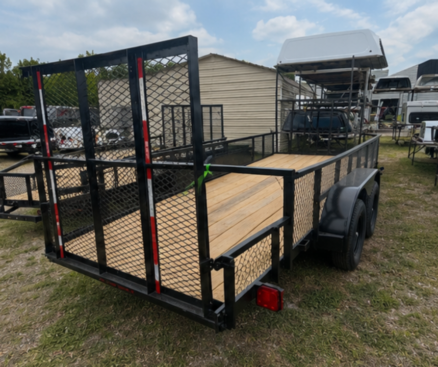 New 2026 CARRY-ON 6X16GWHS2BRK Utility Trailer