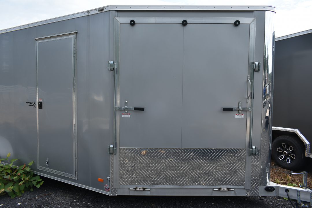 Used 2022 Bravo Trailers Enclosed Snowmobile Trailer