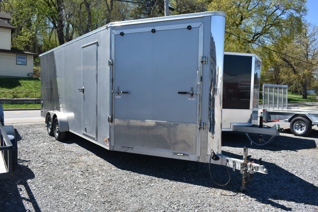 Used 2022 Bravo Trailers Enclosed Snowmobile Trailer