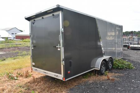 Used 2022 Bravo Trailers Enclosed Snowmobile Trailer