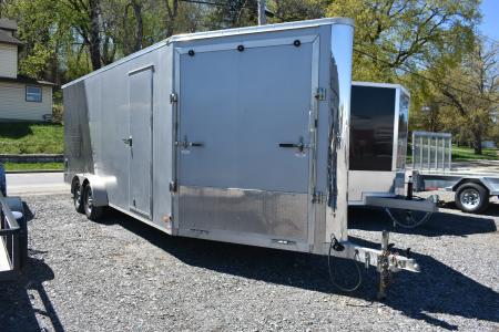 Used 2022 Bravo Trailers Enclosed Snowmobile Trailer