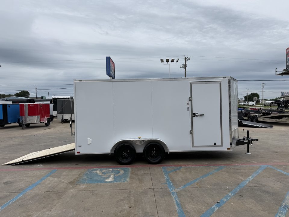 New 2026 Stallion Manufacturing LLC SM7x16 Cargo / Enclosed Trailer