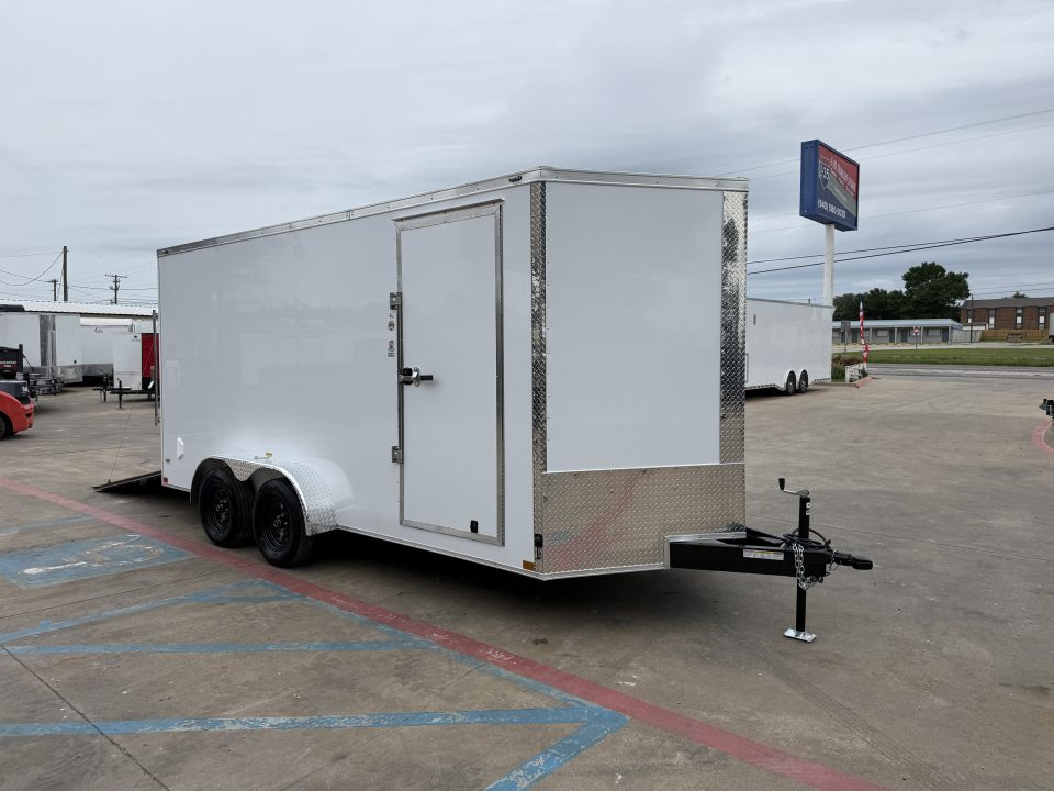 New 2026 Stallion Manufacturing LLC SM7x16 Cargo / Enclosed Trailer