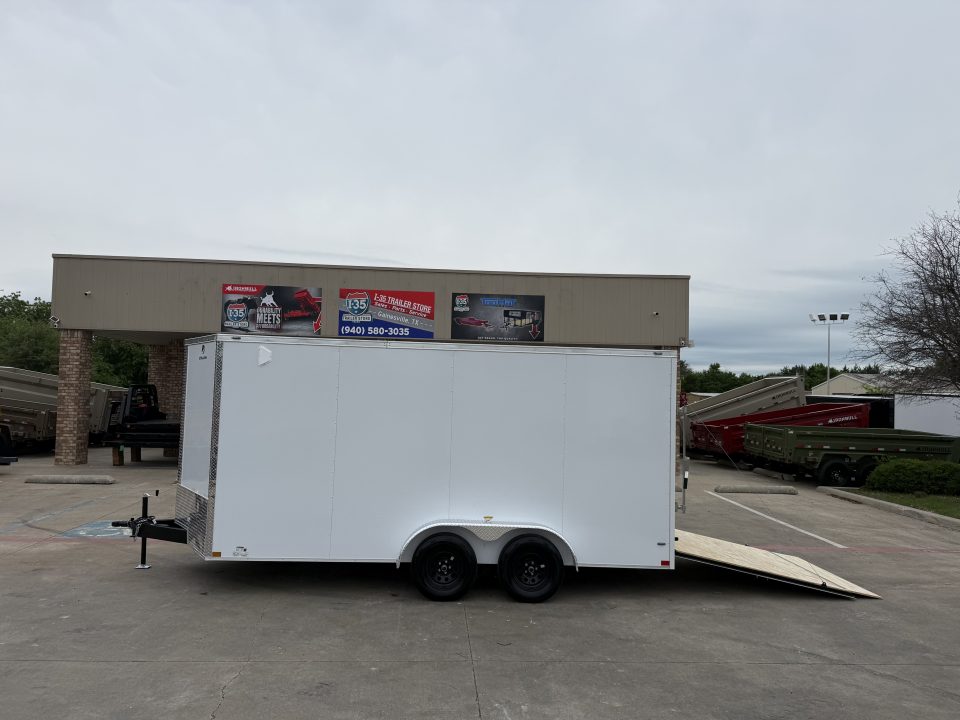 New 2026 Stallion Manufacturing LLC SM7x16 Cargo / Enclosed Trailer